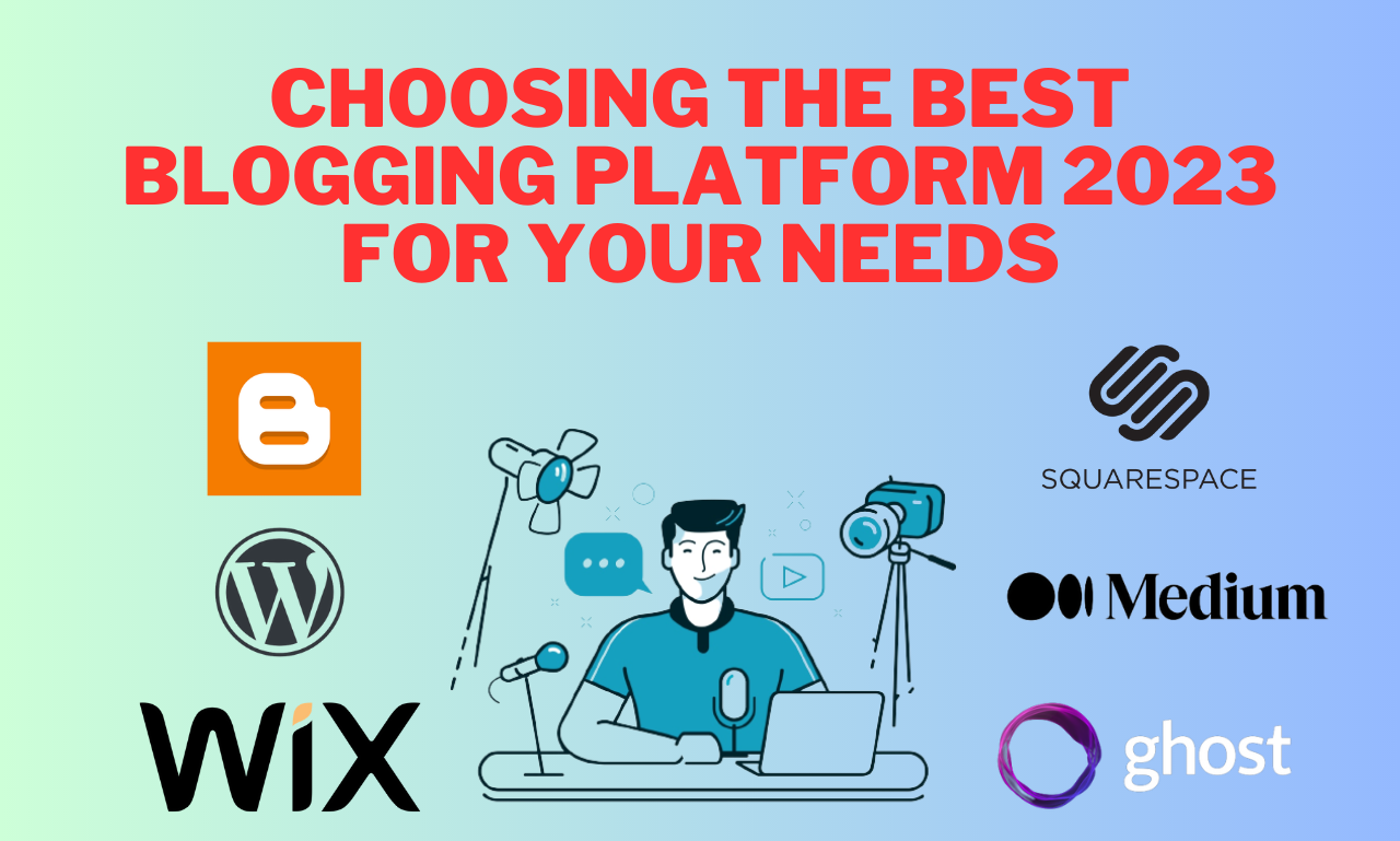Choosing the Best Blogging Platform 2023 for Your Needs